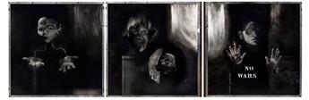 TIMOTHY WASHINGTON (1946 -  ) Triptych.